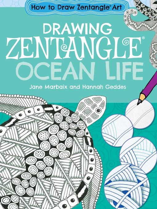 Cover image for Drawing Zentangle: Ocean Life